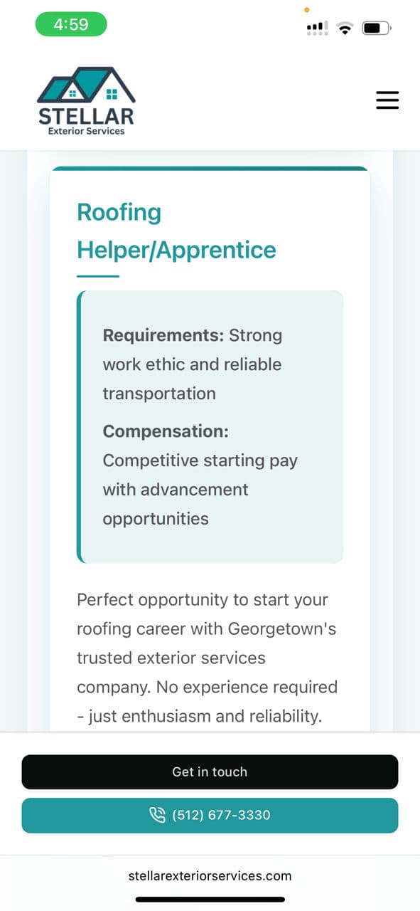 Gallery photos for Join Georgetown's Leading Roofing Team Today: Image #3